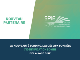 Le partenariat EMPOVET - SPIE permet aux utilisateurs de l'application ZOODIAG d'accéder aux inventaires actualisés de leurs éleveurs